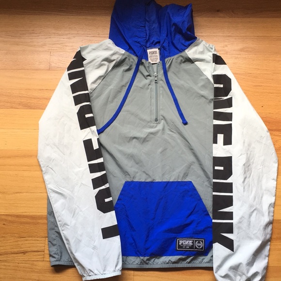 PINK Victoria's Secret Jackets & Blazers - Victoria Secret Pink 1/2 Zip